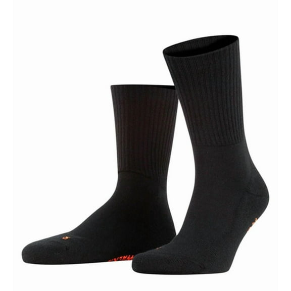 Men's Falke 16486 Walkie Light Wool Short Sport Sock (Black XL)