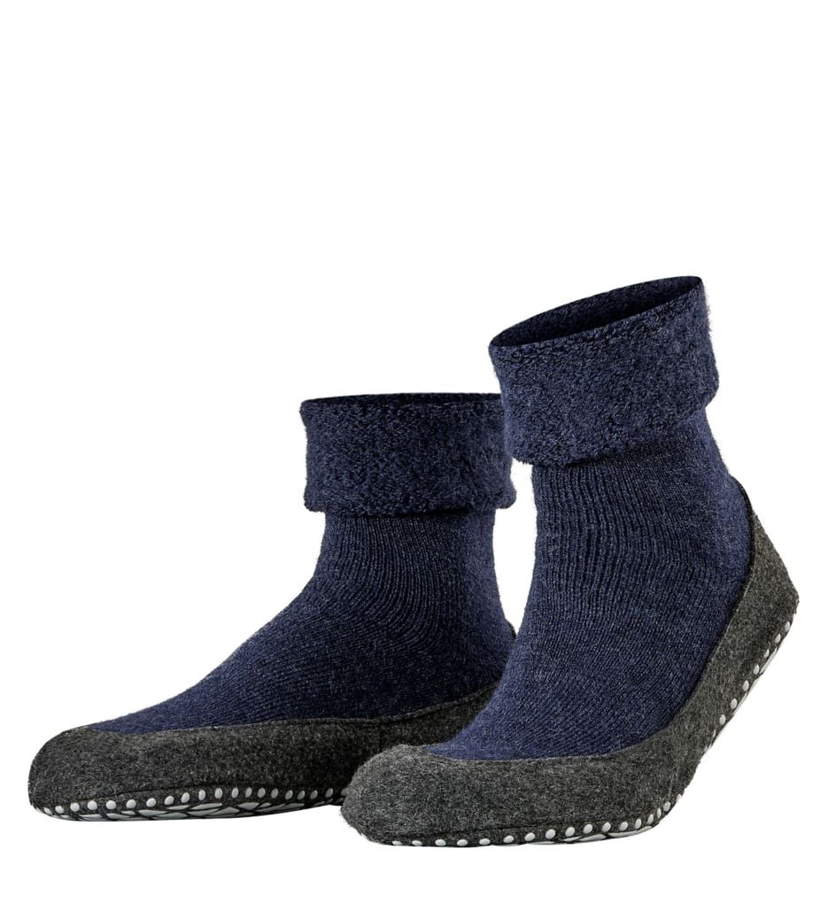 Falke Men's Classic Slipper Sock - Non-Slip Grip Socks For Home, Yoga & Lounge