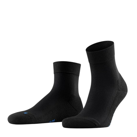 Men's Falke 16602 Cool Kick Short Sock (Black S)