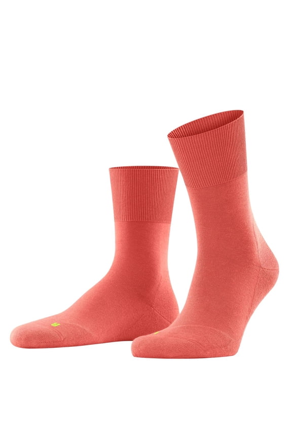 Men's Falke 16605 Run Plush Sole Sock (Orange M)