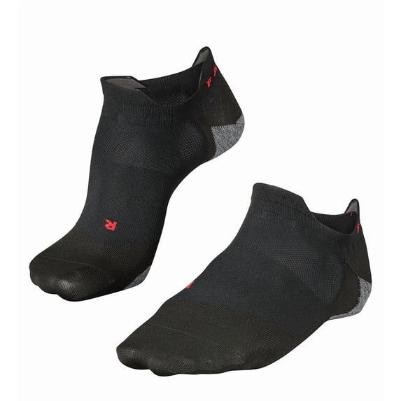 Men's Falke 16731 RU5 Invisible Lightweight Padded Run Sock (Black Mix M)