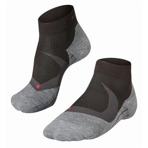 Men's Falke 16748 RU4 Short Run Sock w/ Coolmax (Black Mix M)