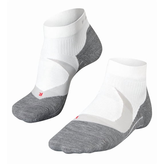 Men's Falke 16748 RU4 Short Run Sock w/ Coolmax (White S)