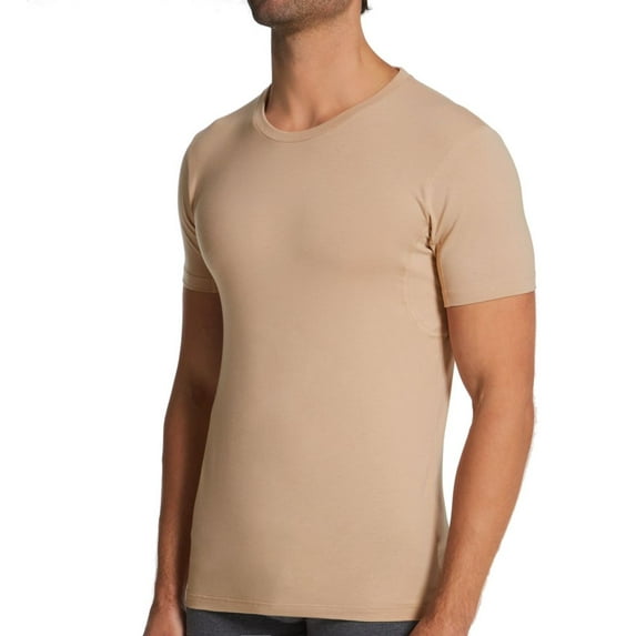 Men's Falke 68118 Outlast Crew Neck T-Shirt (Nude S)