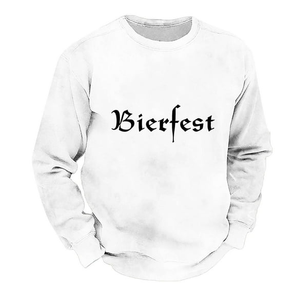 Men's Fall Winter Fashion Pullover Sweatshirt Hop Crew Neck Oversized Top Garment Pullover Shirts Lightweigt Sweat Shirt Pullover Sweater