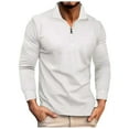thumbnail image 1 of Men's Fall And Winter Half Zip Long Sleeved Sports Shirt Mens Sweatpants Blank T Shirt Heart Shirt T Shirt Folder T Shirts Men Have It Tall Mens T Shirt Mens Compression Cold Gear Short Sleeve T, 1 of 5