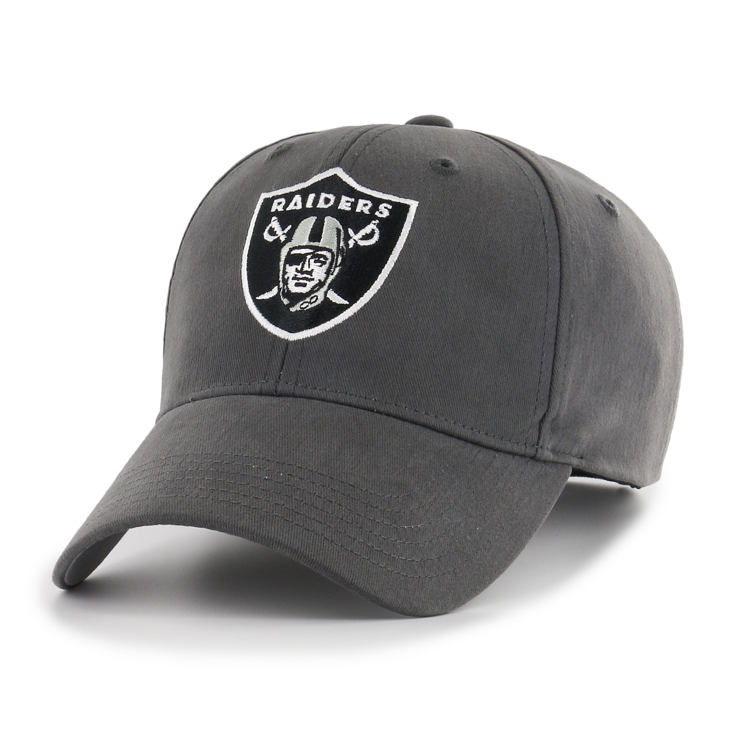 Men's Fan Favorite Charcoal Las Vegas Raiders Adjustable Hat - OSFA