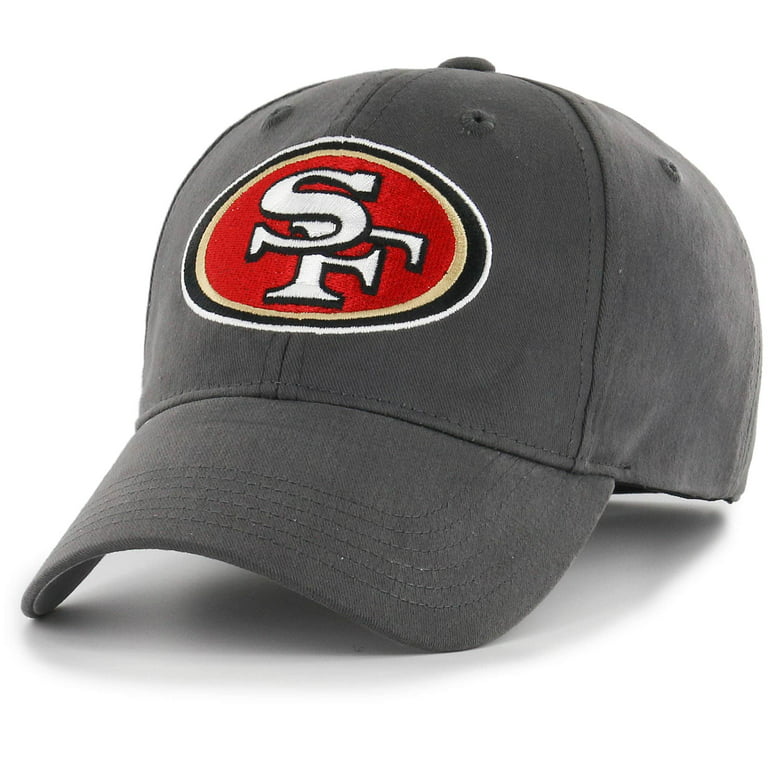 Men's Fan Favorite Charcoal San Francisco 49ers Adjustable Hat - OSFA 