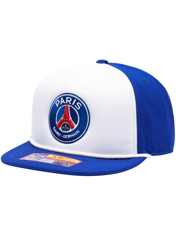 Men's Fan Ink White Paris Saint-Germain Avalanche Snapback Hat - OSFA