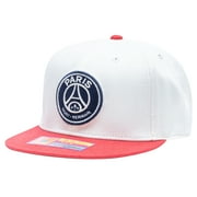 Mens Fan Ink White/Red Paris Saint-Germain Evolve Snapback Hat