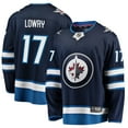 thumbnail image 1 of Men's Fanatics Adam Lowry Navy Winnipeg Jets Breakaway Replica Jersey, 1 of 3