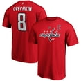 thumbnail image 1 of Men's Fanatics Alexander Ovechkin Red Washington Capitals Big & Tall Captain Patch Name & Number T-Shirt, 1 of 3