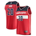 thumbnail image 1 of Men's Fanatics Alexandre Sarr Red Washington Wizards Fast Break Replica Player Jersey - Icon Edition, 1 of 3