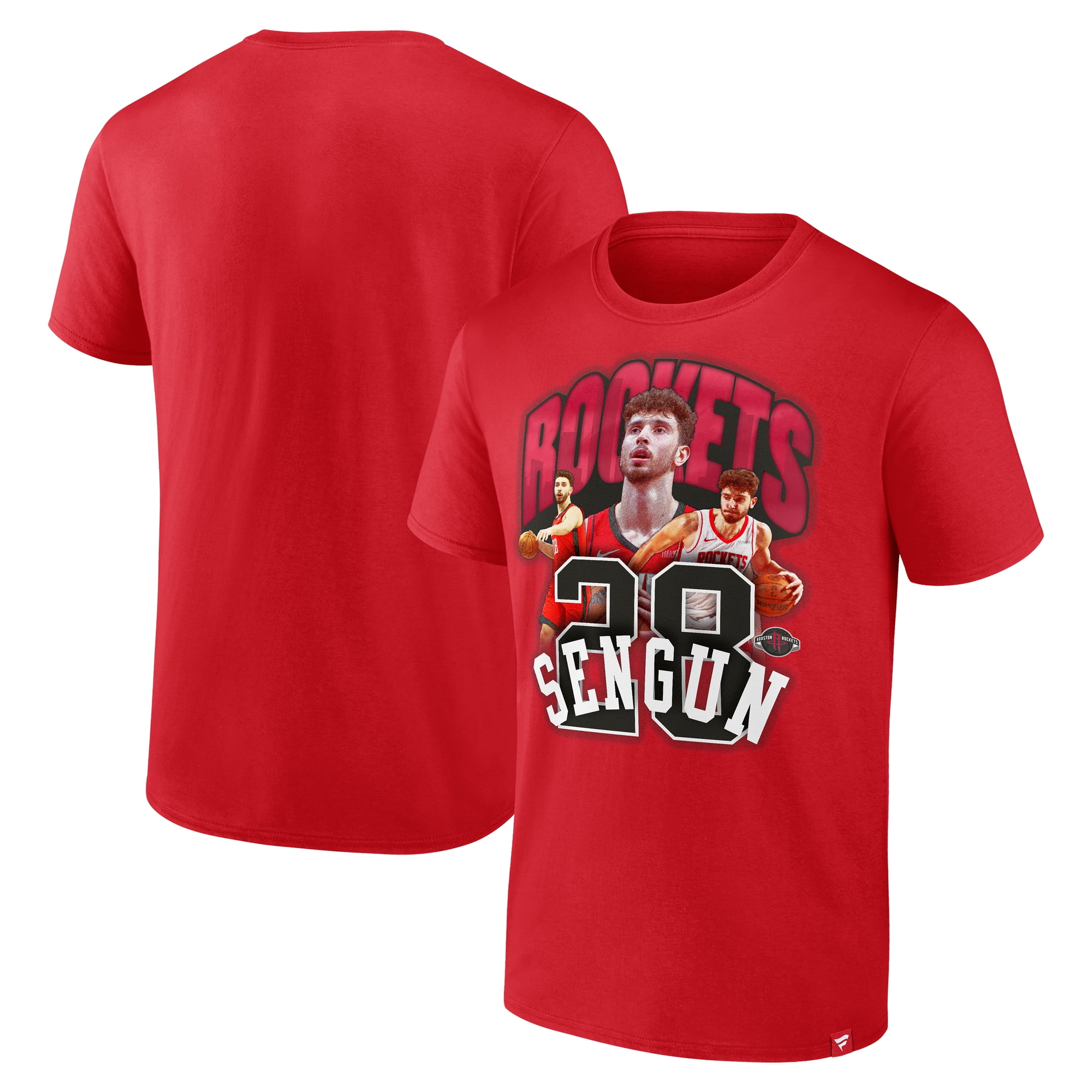 Men's Fanatics Alperen Sengun Red Houston Rockets Notorious 4.0 T-Shirt ...