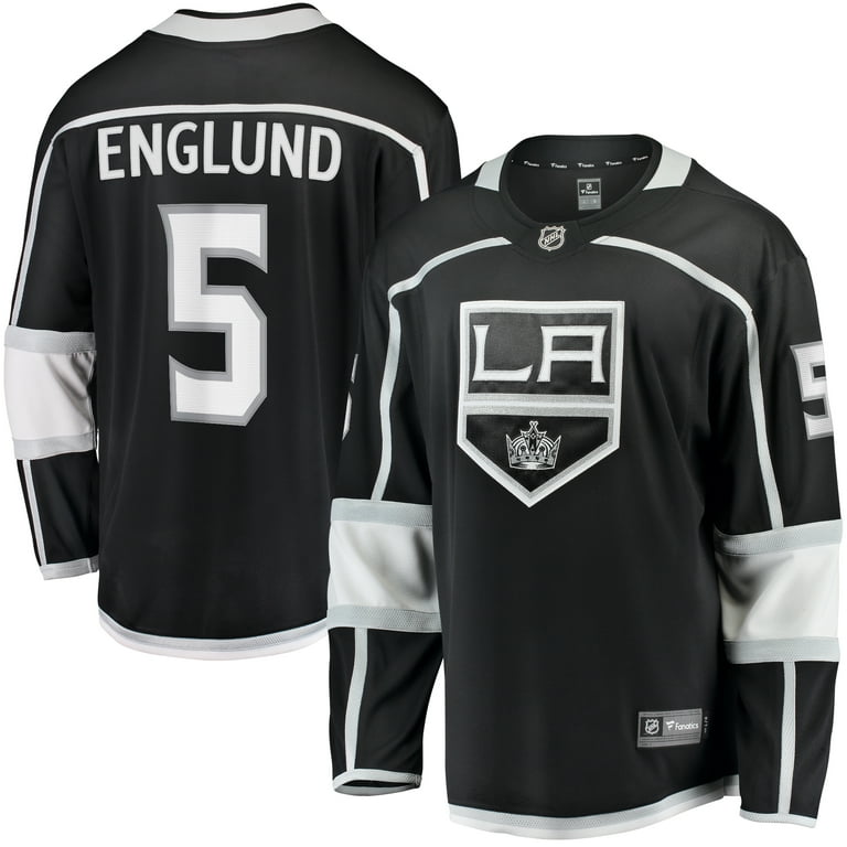 Men s Fanatics Andreas Englund Black Los Angeles Kings Home Premier Breakaway Player Jersey Walmart