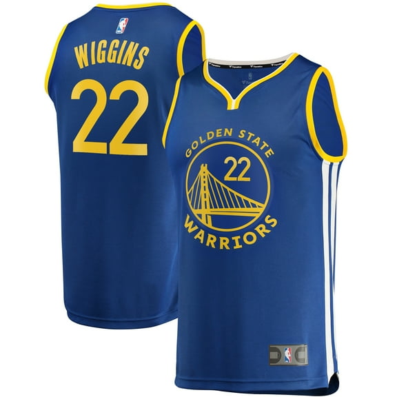 Men's Fanatics Andrew Wiggins Royal Golden State Warriors Fast Break Replica Jersey - Icon Edition