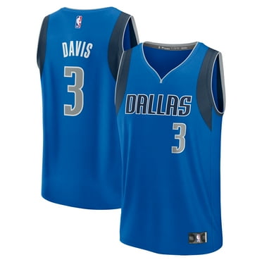 Men's Fanatics Anthony Davis Royal Dallas Mavericks Fast Break Replica Player Jersey - Icon Edition