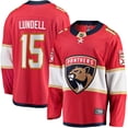 thumbnail image 1 of Men's Fanatics Anton Lundell Red Florida Panthers Home Breakaway Player Jersey, 1 of 3