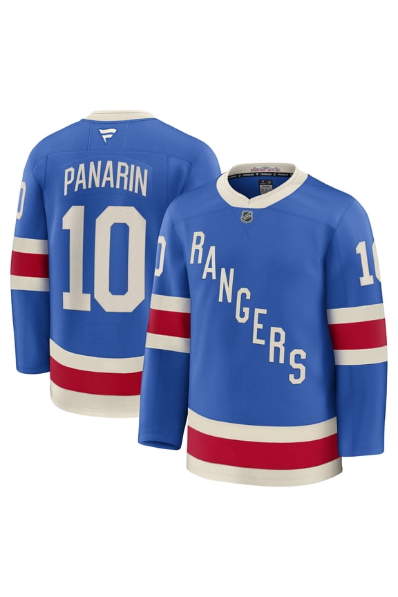 Men's Fanatics Artemi Panarin Blue New York Rangers Centennial Premium Jersey