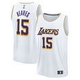 thumbnail image 1 of Men's Fanatics Austin Reaves White Los Angeles Lakers Fast Break Replica Player Jersey - Association Edition, 1 of 3