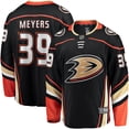 thumbnail image 1 of Men's Fanatics Ben Meyers Black Anaheim Ducks Home Premier Breakaway Player Jersey, 1 of 3