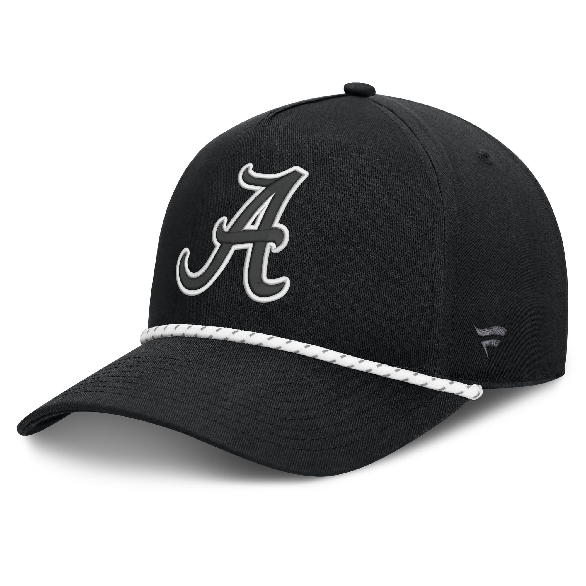 Men's Fanatics  Black Alabama Crimson Tide Undertone Rope Adjustable Hat