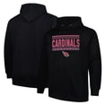 thumbnail image 1 of Men's Fanatics Black Arizona Cardinals Big & Tall Pop Pullover Hoodie, 1 of 3