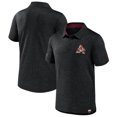 thumbnail image 1 of Men's Fanatics  Black Arizona Coyotes Authentic Pro Jacquard Polo, 1 of 3