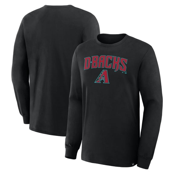 Men's Fanatics Black Arizona Diamondbacks Lock-Up Legacy Long Sleeve T-Shirt