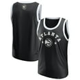 thumbnail image 1 of Men's-Fanatics  Black Atlanta Hawks Mesh Tank Top, 1 of 3