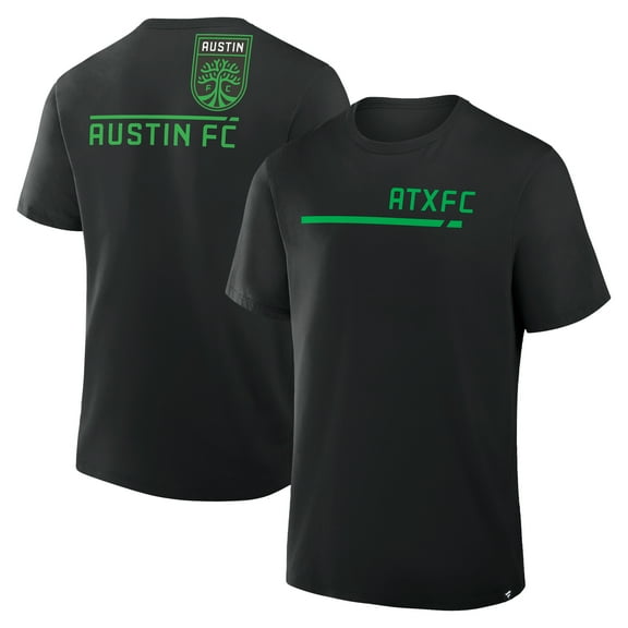 Men's Fanatics Black Austin FC Corner Kick Legacy T-Shirt
