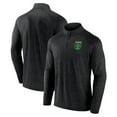 thumbnail image 1 of Men's Fanatics Black Austin FC Primary Logo Raglan Quarter-Zip Top, 1 of 3
