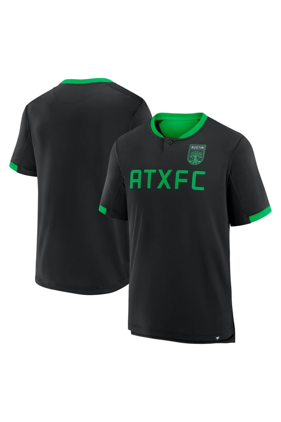 Men's Fanatics Black Austin FC Stoppage Time Striker T-Shirt