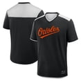 thumbnail image 1 of Men's Fanatics Black Baltimore Orioles Walk Off V-Neck T-Shirt, 1 of 3
