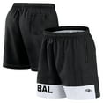 thumbnail image 1 of Men's Fanatics Black Baltimore Ravens Elements Shorts, 1 of 3
