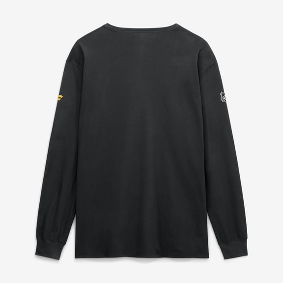 Men's Fanatics Black Boston Bruins Authentic Pro Primary Logo Long Sleeve T-Shirt