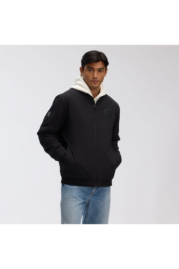 Men's Fanatics Black Boston Bruins Authentic Pro Road Lightweight Full-Zip Bomber Jacket