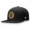 thumbnail image 1 of Men's Fanatics Black Boston Bruins Core Fitted Hat, 1 of 4