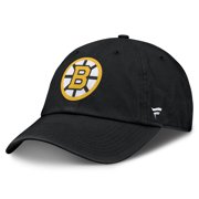 Mens Fanatics Black Boston Bruins Primary Logo Adjustable Hat