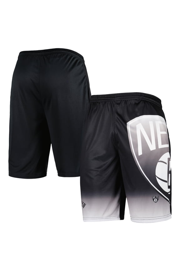 Men's Fanatics Black Brooklyn Nets Graphic Shorts
