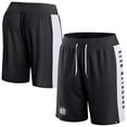 thumbnail image 1 of Men's Fanatics Black Brooklyn Nets Referee Iconic Mesh Shorts, 1 of 3
