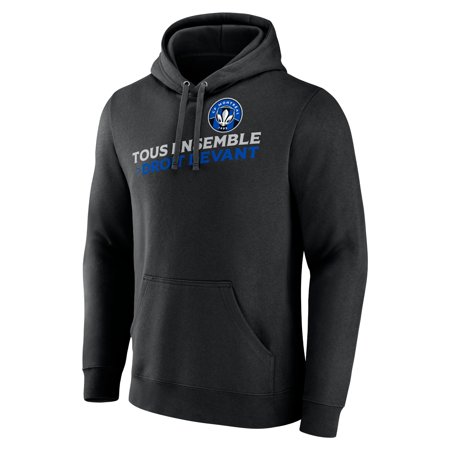 Men's Black CF Montreal Team Hometown Collection Pullover Hoodie