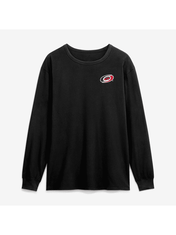 Men's Fanatics Black Carolina Hurricanes Game Long Sleeve T-Shirt