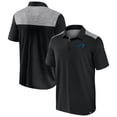 thumbnail image 1 of Men's Fanatics Black Carolina Panthers Long Shot Polo, 1 of 3