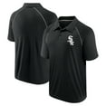 thumbnail image 1 of Men's Fanatics Black Chicago White Sox Strong Alone Raglan Polo, 1 of 3