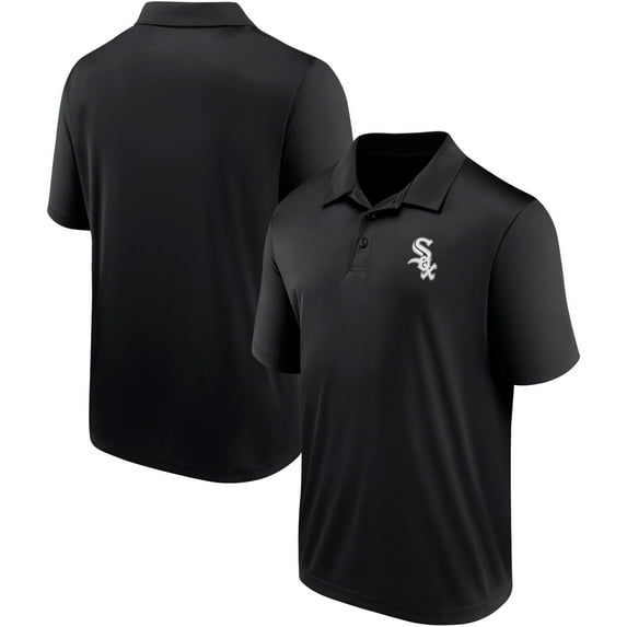Men's Fanatics Black Chicago White Sox Team Logo Polo
