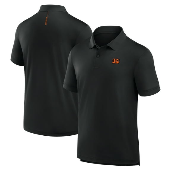 Men's Fanatics Black Cincinnati Bengals Front Office Move Mono Polo