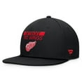 thumbnail image 1 of Men's Fanatics Black Detroit Red Wings Authentic Pro Prime Snapback Hat, 1 of 4