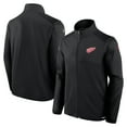 thumbnail image 1 of Men's Fanatics  Black Detroit Red Wings Authentic Pro Rink Fleece Full-Zip Jacket, 1 of 3