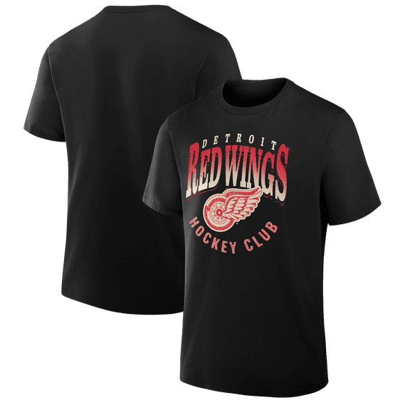 Men's Fanatics Black Detroit Red Wings Legacy T-Shirt